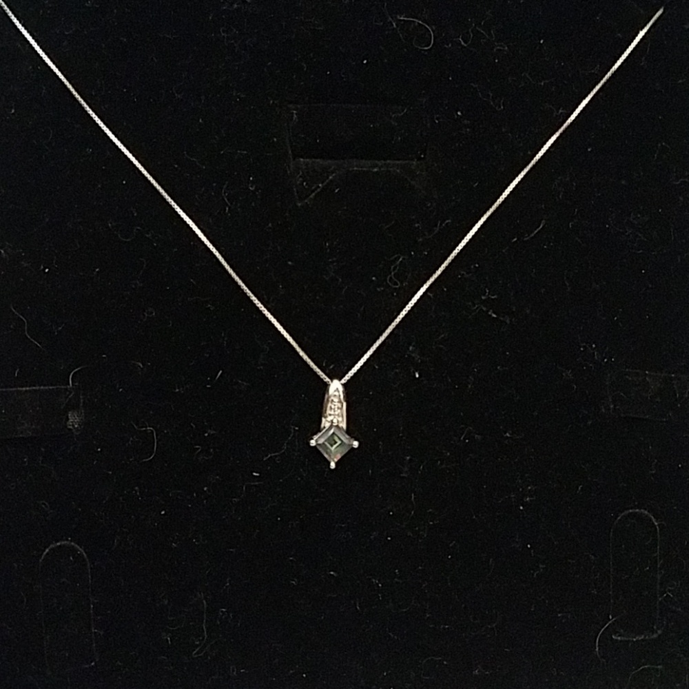 Mystic Topaz necklace